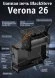 Чугунная банная печь BLACK STOVE Verona 26 ЗК