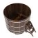 Купель для бани BentWood круглая из морёной лиственницы Премиум, D1,8 м