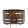 Купель для бани BentWood круглая из морёной лиственницы Премиум, D1,8 м