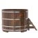 Купель для бани BentWood круглая из морёной лиственницы Премиум, D1,8 м