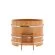 Купель для бани BentWood угловая из сращённой лиственницы, 1,37х1,37 м