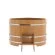 Купель для бани BentWood угловая из лиственницы Премиум, 1,37х1,37 м