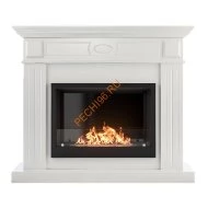 Биокамин Firelight BFP/P-2520, с порталом Bianco 25 белый