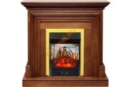 Электрокамин Royal Flame Bradford орех с очагом Majestic FX M