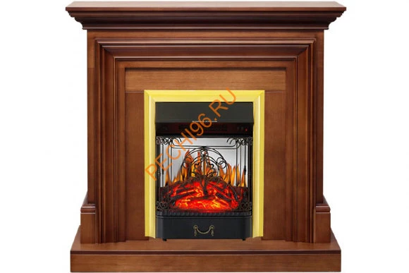 Электрокамин Royal Flame Bradford орех с очагом Majestic FX M