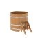 Купель для бани BentWood угловая из лиственницы Премиум, 1,03х1,03 м