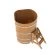 Купель для бани BentWood угловая из лиственницы Премиум, 1,03х1,03 м