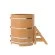 Купель для бани BentWood угловая из лиственницы Премиум, 1,03х1,03 м