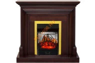 Электрокамин Royal Flame Bradford темный дуб с очагом Majestic FX M