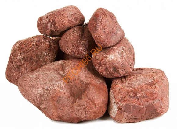 Камни для бани Яшма окатанная (15 кг)