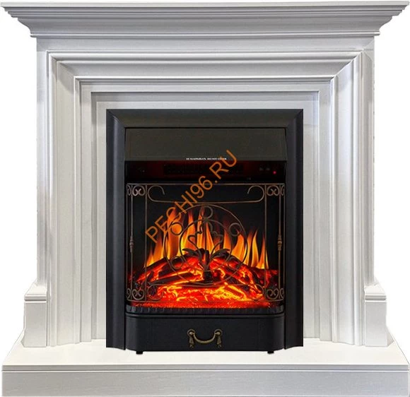 Электрокамин Royal Flame Bradford белый с очагом Majestic FX