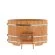 Купель для бани BentWood овальная из сращённой лиственницы, 0,92х1,66 м