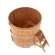 Купель для бани BentWood круглая из сращённой лиственницы, D1,5 м