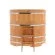 Купель для бани BentWood круглая из сращённой лиственницы, D1,5 м