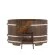 Купель для бани BentWood овальная из сращённой морёной лиственницы, 0,92х1,66 м