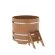 Купель для бани BentWood круглая из дуба Премиум, D1,17м