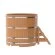 Купель для бани BentWood круглая из дуба Премиум, D1,5 м
