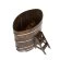 Купель для бани BentWood овальная из сращённой морёной лиственницы, 1,08х1,75 м