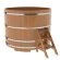 Купель для бани BentWood круглая из дуба Премиум, D1,8 м