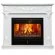Электрокамин RealFlame Philadelphia 26 WT с очагом 3D Novara 26 (Белый)
