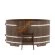 Купель для бани BentWood овальная из сращённой морёной лиственницы, 1,12х1,83 м