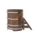 Купель для бани BentWood угловая из мореного дуба Премиум, 1,03х1,03 м