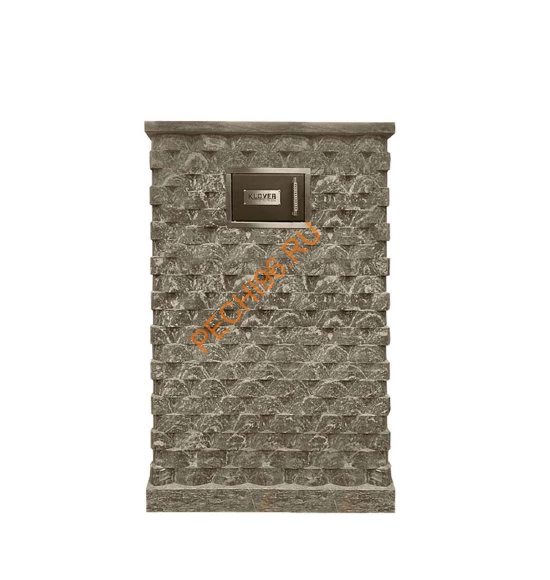 Печь банная KLOVER RT-100RV Талькомагнезит Модерн с прямыми углами