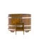 Купель для бани BentWood овальная из морёной лиственницы Рустик, 0,69х1,31 м