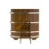 Купель для бани BentWood овальная из морёной лиственницы Рустик, 0,69х1,31 м