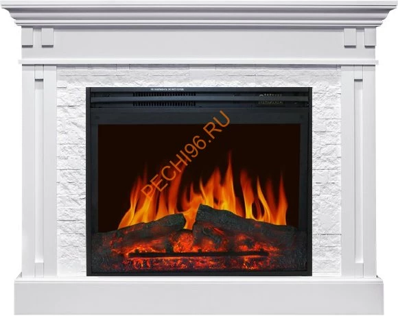 Электрокамин Royal Flame Cambridge белый с очагом Jupiter FX New