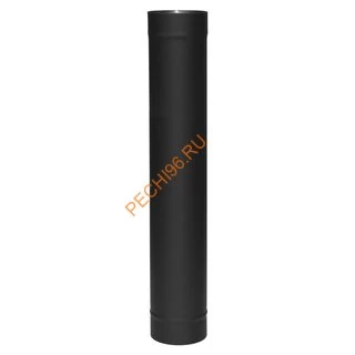 Отвод ВУЛКАН VBR 45° D150 мм, нерж 0.8, черный
