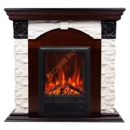 Электрокамин RealFlame Dublin LUX АО с очагом Eugene
