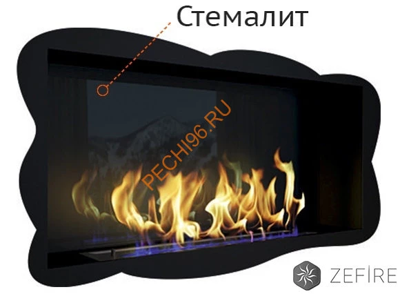 Стемалит для биокаминов ZeFire Elliot 1800/Flagman 1600/Sirius 1800