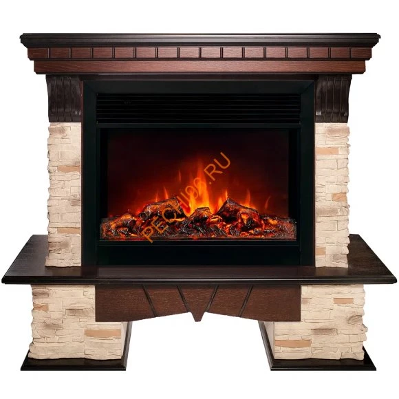 Электрокамин RealFlame Rockland 26 с очагом Moonblaze S Lux BL
