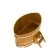 Купель для бани BentWood овальная из лиственницы Рустик, 1,12х1,83 м