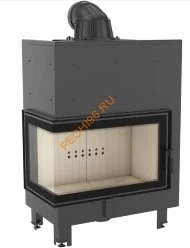 Каминная топка Kratki MBO/L/BS/SG, 15 кВт, гнутое стекло