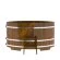 Купель для бани BentWood овальная из морёной лиственницы Рустик, 1,12х1,83 м