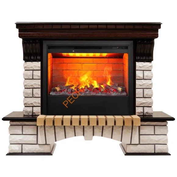 Электрокамин RealFlame Country 26 AO с очагом 3D Helios 26