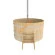 Уличная купель Фурако BentWood из кедра с наружной печью стандарт, h 1000мм