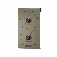 Термогигрометр EVEREST PLATINUM, алюминий (TG-24)