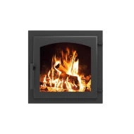 Дверка ВЕЗУВИЙ каминная 460 (М) Арка, Антрацит Дверка ВЕЗУВИЙ каминная 460 (М) Арка, Антрацит