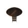Купель для бани BentWood овальная из морёной лиственницы Премиум, 0,80х1,42 м