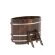 Купель для бани BentWood овальная из морёной лиственницы Премиум, 0,80х1,42 м