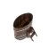 Купель для бани BentWood овальная из морёной лиственницы Премиум, 0,80х1,42 м