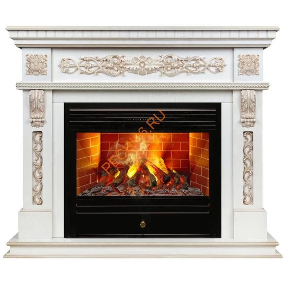 Электрокамин RealFlame Estella 25,5/26 WT с очагом 3D Novara