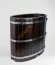 Купель НКЗ OPTIMA овальная из кедра d78х140 см
