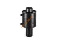 Теплообменник на трубе Везувий BLACK 6л d115
