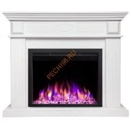 Электрокамин RealFlame LEDA 25,5 WT с очагом Saphir 25,5