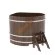 Купель для бани BentWood угловая из морёного дуба Премиум, 1,37х1,37 м