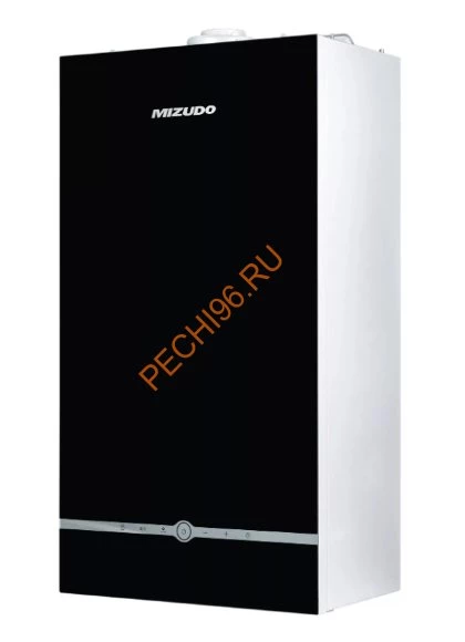 Газовый настенный двухконтурный котел MIZUDO Maestro Gem M24Т,  24кВт, черный